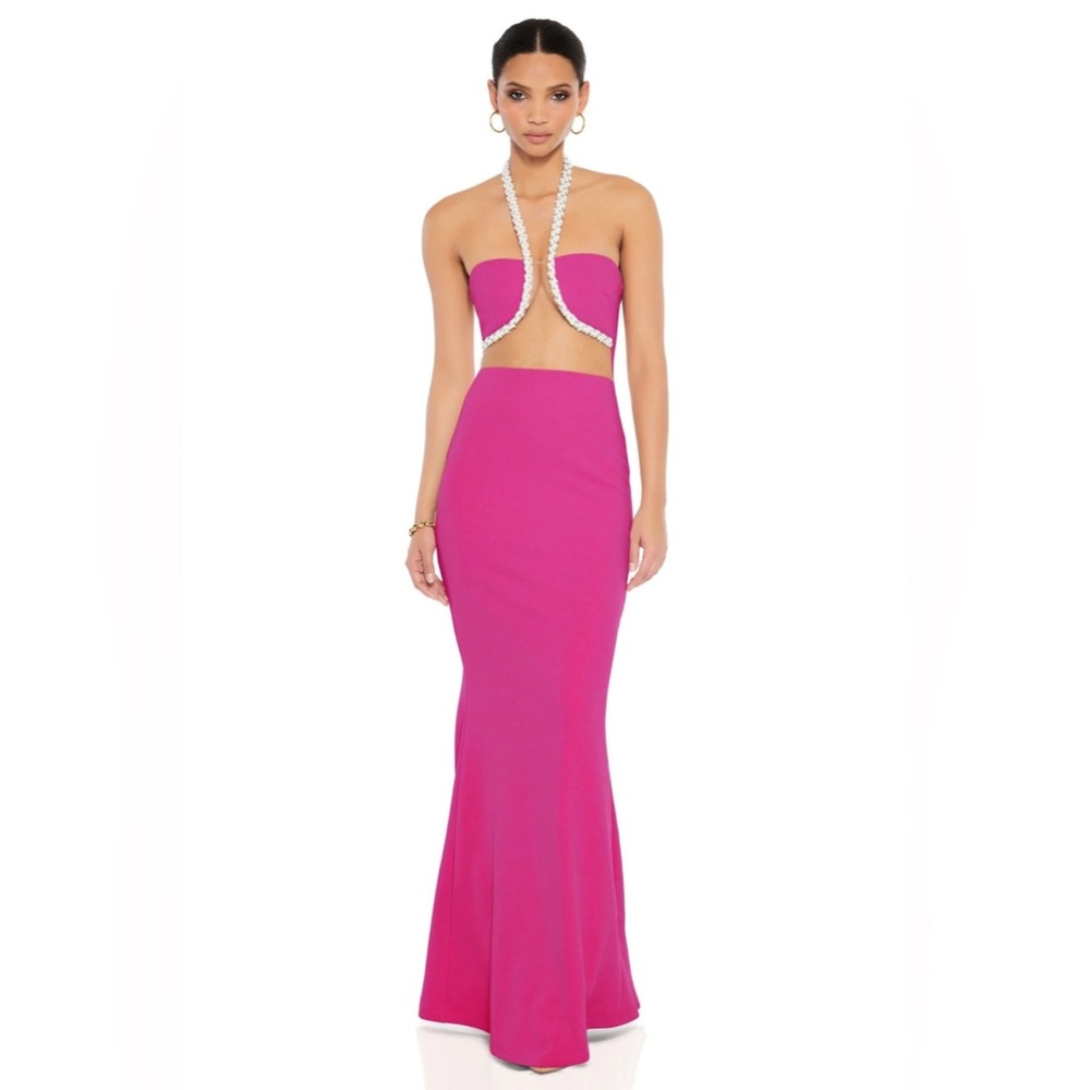 Nookie Adorn Gown in Fuchsia, NWT, Small